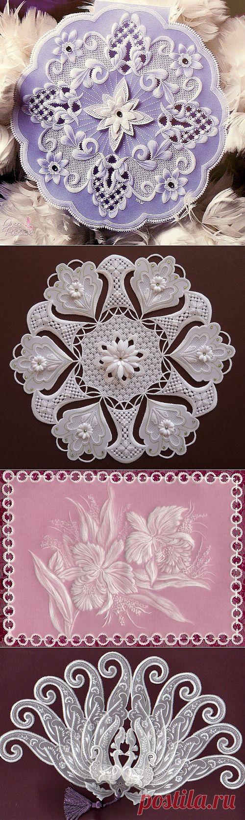 Кружевные узоры! (в копилку рукодельницам) | ЖЕНСКИЙ МИР