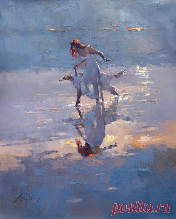 Романтизм женских образов в творчестве Алексея Зайцева