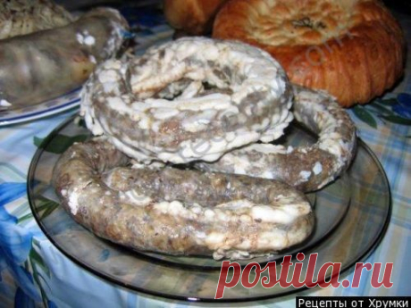 Кулинарный рецепт Домашняя колбаса Хасип с фото