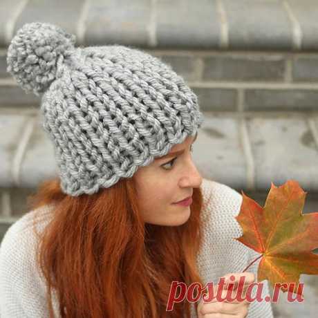 Foggy Day Super Chunky Hat | AllFreeKnitting.com