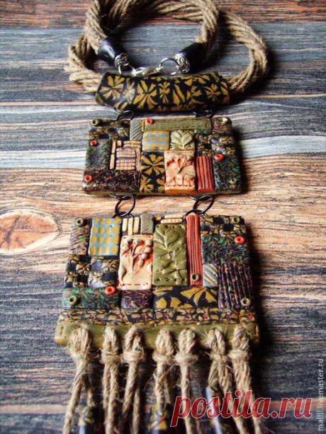 Бохо-украшения из полимерки. Мастер МЛилияМ