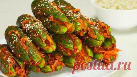 Огурцы по-корейски. Рецепт от Всегда Вкусно!