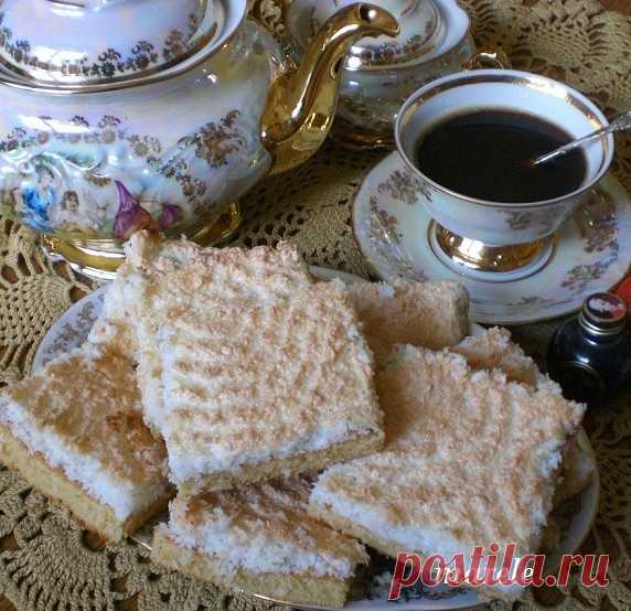 Пирог с кокосовой стружкой - все очень просто