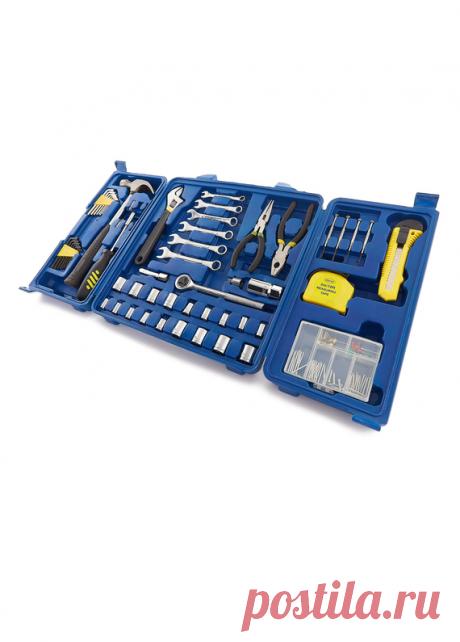 Лот 124029 Набор ручного инструмента «Мечта хозяина», 135 предметов | Точилки для инструментов (без источника питания) | Шлифовальные машины/Точилки/Шаберы | Инструменты ручныеИнструменты ручные (без источникапитания) | Пилы (без источника питания) | Категории товаров | Большой Универсальный Магазин