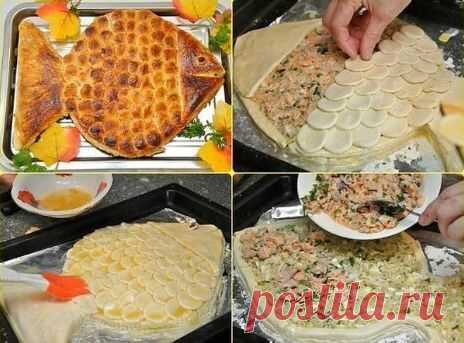 ПИРОГ "ЗОЛОТАЯ РЫБКА"