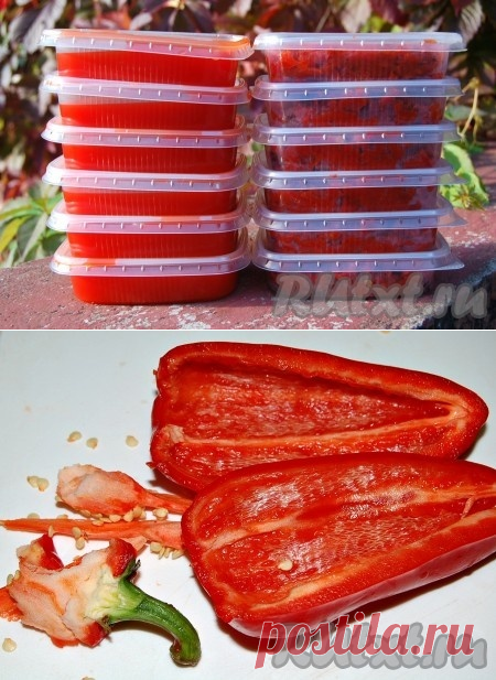 Паста из перца на зиму - рецепт с фото