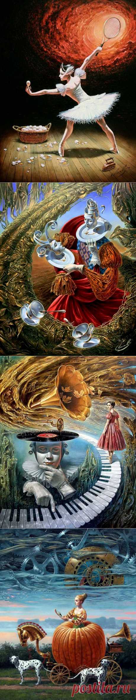 Театр абсурда Михаила Хохлачева (Michael Cheval), р. 1966, СССР/США (часть 1) - ARTinvestment.RU Forum