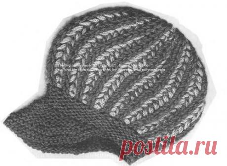 Вязаные шапочки ... серия из обучающей книги