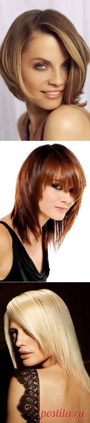 Модные стрижки 2014 для средних волос. 36 фото! Названия стрижек, фото со стрижками: каре, каскад, боб, паж и др.
