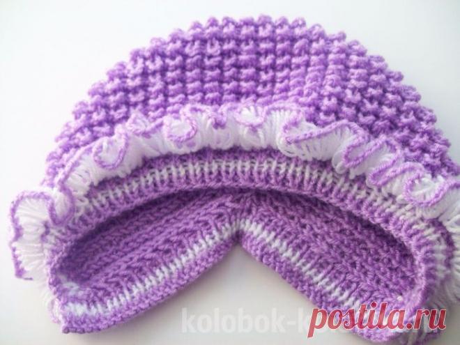 Рюши с помощью иглы