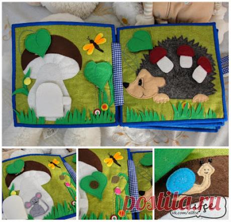 Мастерская Elifçe : Big Quiet book №10 for boy!