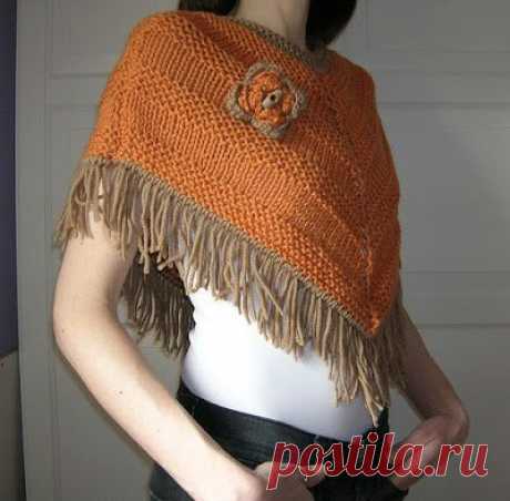 Brasil Tricô &amp; Crochê - Handmade: Mini Poncho Amelita