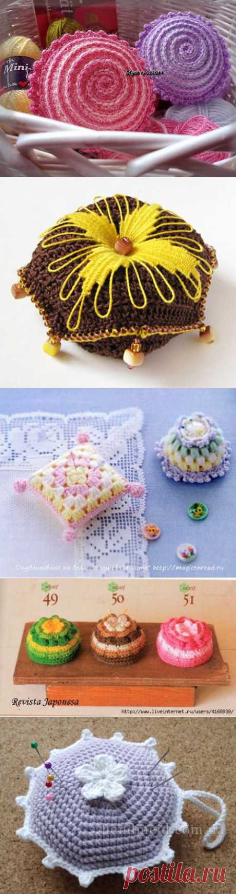 Вязаные бискорню — Рукоделие