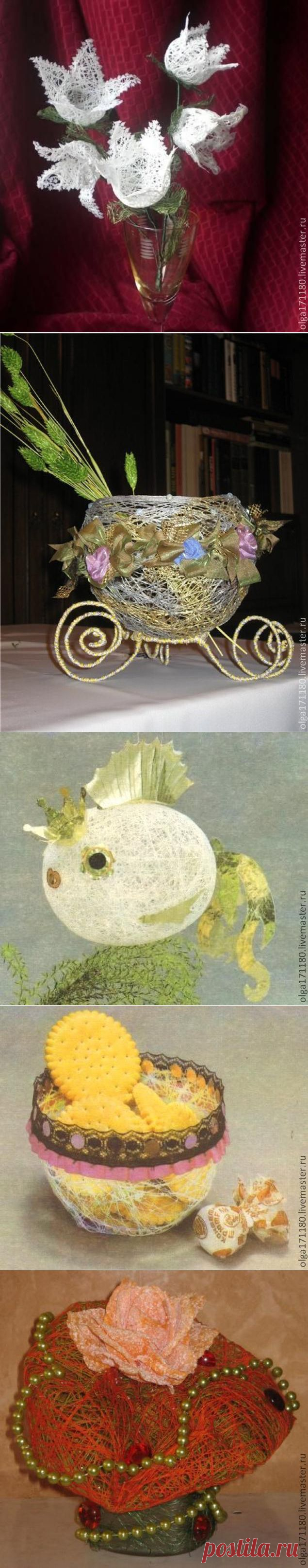 Рождение чудесных шаров-паутинок - Ярмарка Мастеров - ручная работа, handmade