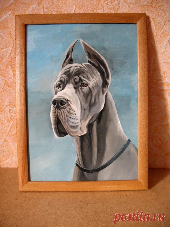 Мой рисунок, сделан по фото под заказ