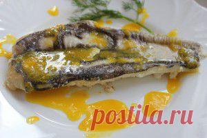 Рыба под апельсиновым соусом. Рецепт для романтического ужина. | Искусница