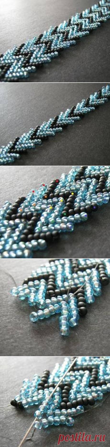 Perles - St. Petersburg stitch on Pinterest | Beading Tutorials, Chains and Beading