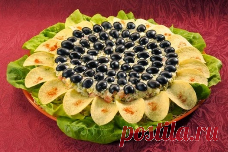 Топ-5 вкусных салатов к Новогоднему столу