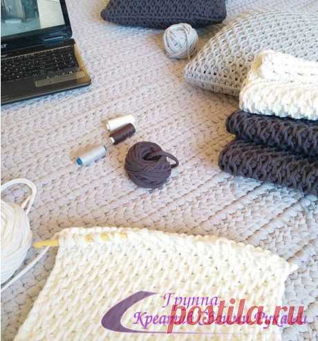 Патентный узор крючком. Мастер класс.