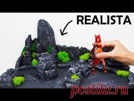 Cómo Hacer Una Maqueta Casera ó Diorama Realista Paso a Paso | DIY en Casa