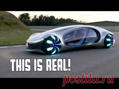 Futuristic Mercedes Drives Sideways | AVTR
