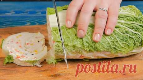 Потрясающие салаты из пекинской капусты: красиво, аппетитно и очень вкусно