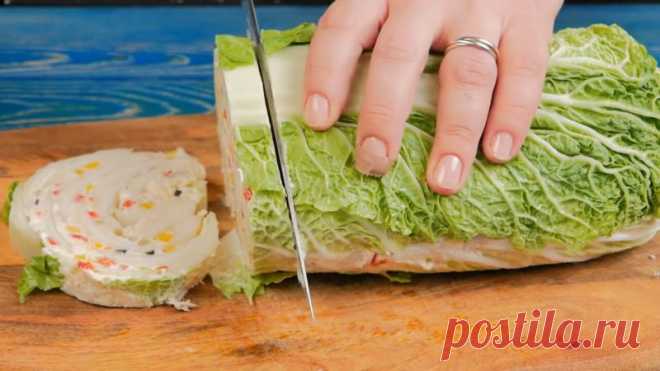 Потрясающие салаты из пекинской капусты: красиво, аппетитно и очень вкусно