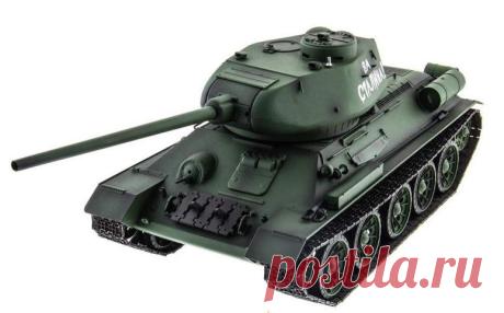 Купить Heng Long T-34/85 PRO 2.4GHz 1:16 по цене 16 260 руб. в интернет магазине RC-Day.ru - радиоуправляемые модели в Новосибирске