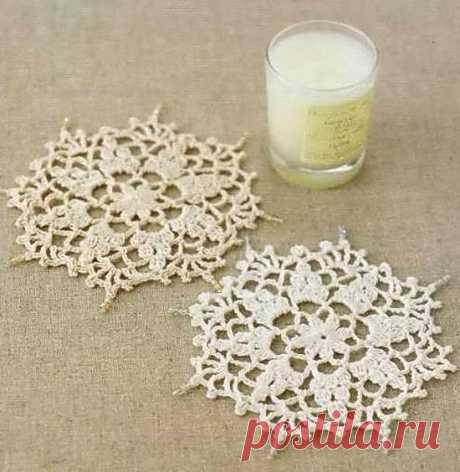 Crochet Art: Crochet Pattern Of Beautiful Coasters