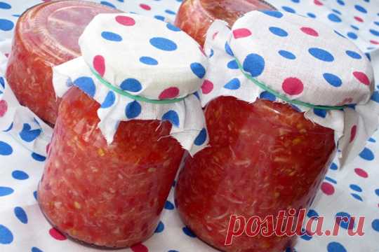 Острая закуска «Хренодёр» — Сад Заготовка