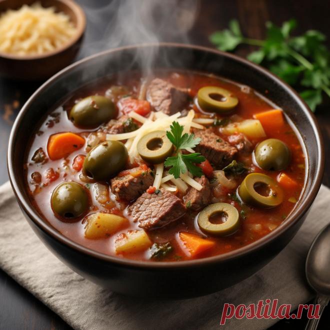 Сытная сборная солянка: превращаем остатки продуктов в кулинарное чудо. Домашние рецепты. | «Вкусные истории с Таней: творчество, рецепты заготовок на зиму и домашняя кухня». | Дзен