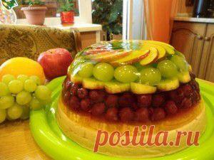 Желейный торт