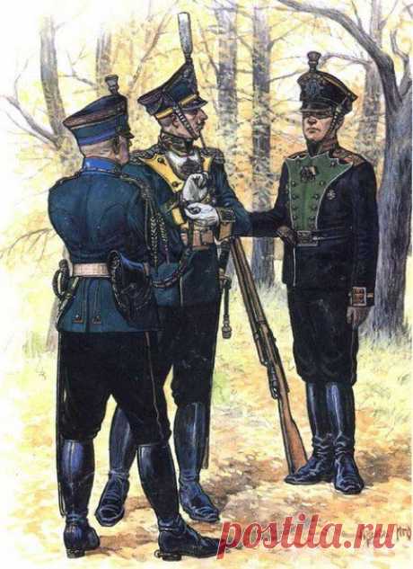 Штаб-офицер Лейб-гвардии Гренадерскоггерского полка. 1913-1914 гг. / Историческая справка