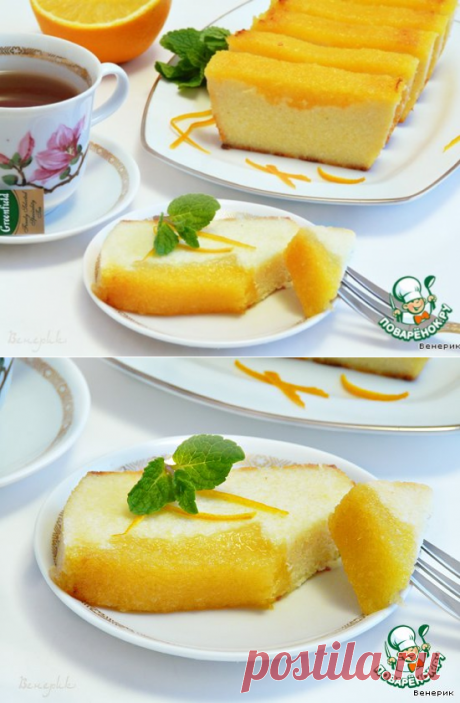 Творожно-апельсиновая запеканка – кулинарный рецепт