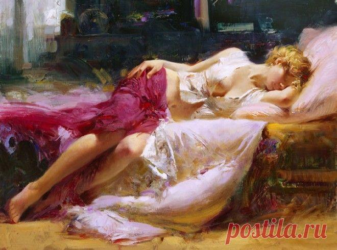 Умопомрачительные картины Пино Даени — чувство любви, теплоты и ностальгии | Яркое искусство