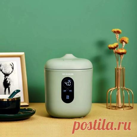 Ocooker multi-functional 1.2l rice cooker from xiaomi youpin anti-overflow smart touch operation four cooking functions Sale - Banggood.com