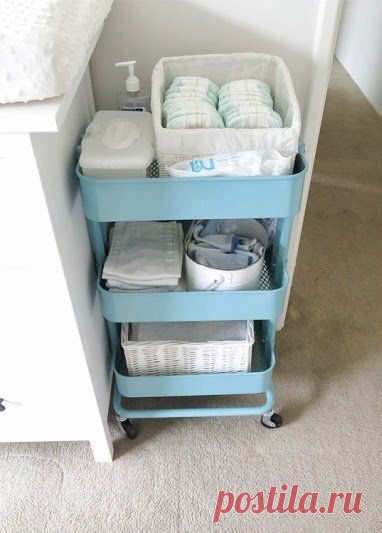 How To Use the IKEA RÅSKOG Cart in Every Room of the House | Apartment Therapy