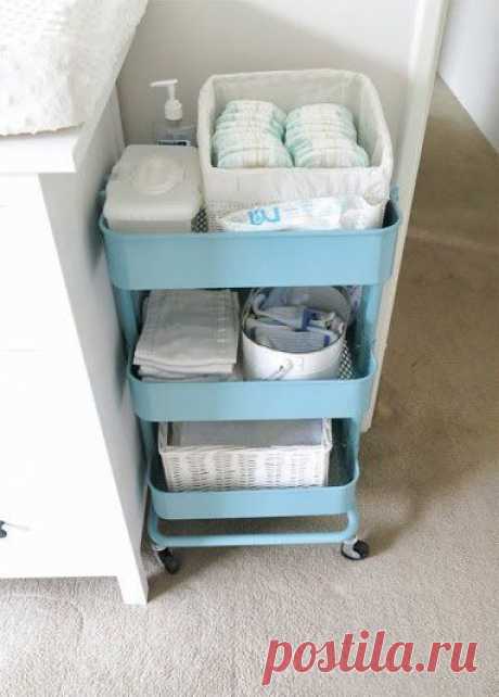 How To Use the IKEA RÅSKOG Cart in Every Room of the House | Apartment Therapy