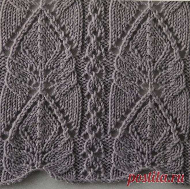 20 самых красивых японских узоров спицами