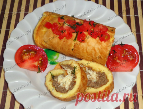 Печеночный рулет