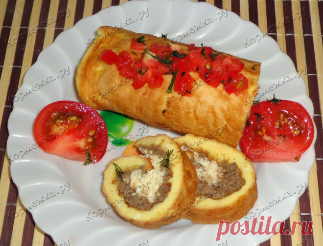 Печеночный рулет