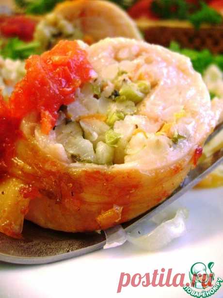 Завертыши с булгуром и капустой - кулинарный рецепт