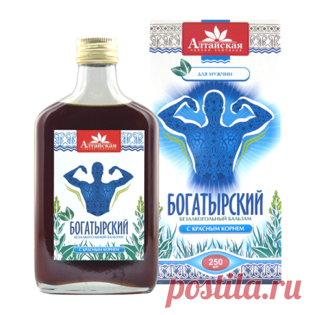 Алтайские бальзамы : Бальзам БОГАТЫРСКИЙ