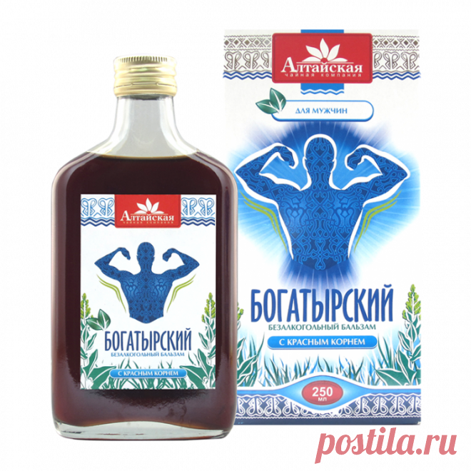 Алтайские бальзамы : Бальзам БОГАТЫРСКИЙ