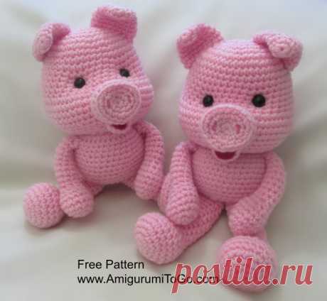 Crochet Along Pig ~ Amigurumi To Go