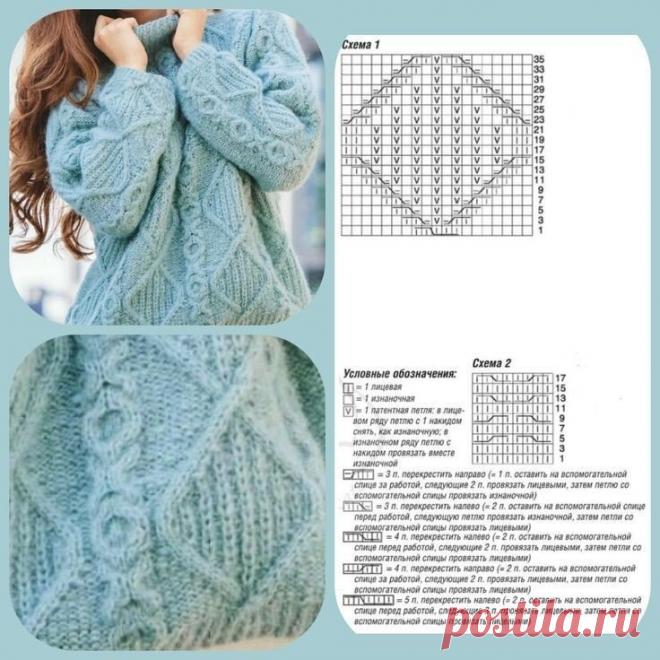 Вязание: модные идеи, узоры, схемы | Дневник Петельки | Дзен