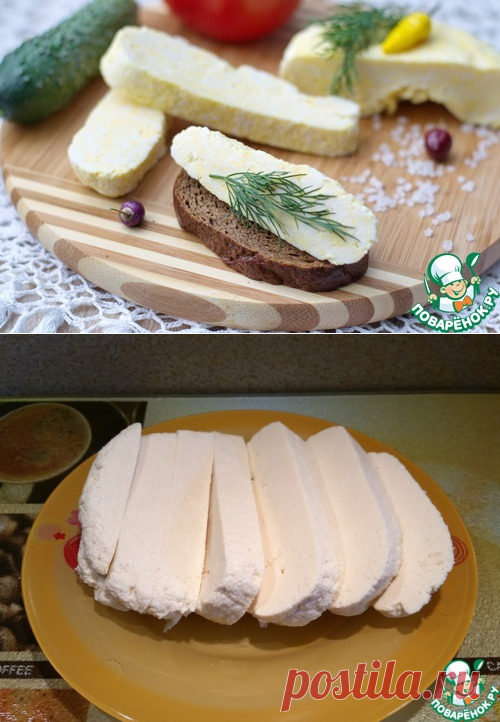Домашняя брынза в мультиварке - кулинарный рецепт