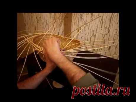 Плетение корзины -Микс из кромок+косичка с &quot;вывертом&quot;-Basket Weaving