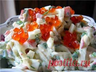 САЛАТЫ ИЗ КАЛЬМАРОВ НА ЛЮБОЙ ВКУС - 10 рецептов