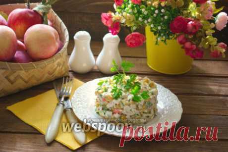 Салат «Вопреки всему» с крабовыми палочками